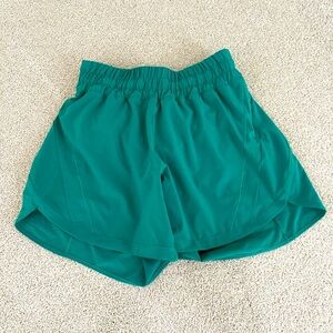 Lululemon Track That High-Rise Lined Short 5”